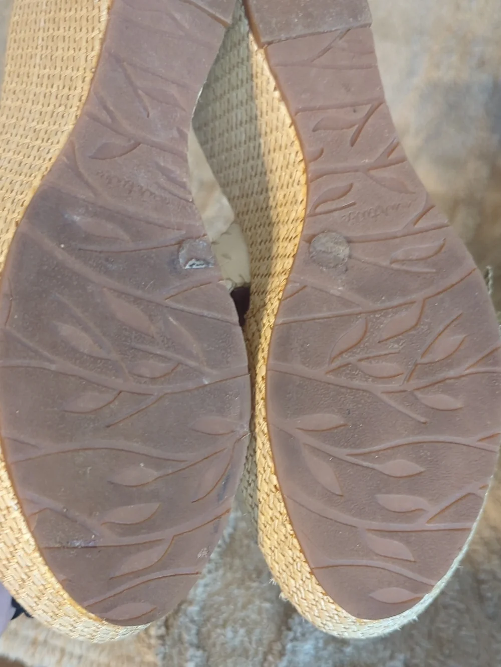 Cottagecore Milkmaid Womens Wedge Sandals Floral Neutral Quiet Luxury Dainty 9.5
